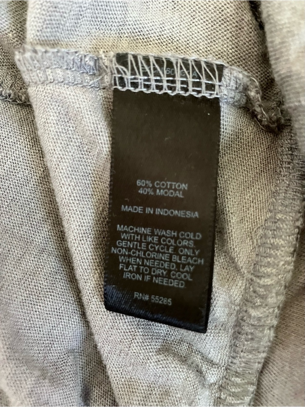 Express Y2K Layered Cowl Neck Tank - Picture 6 of 6